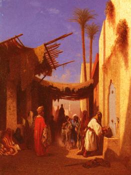 查爾斯 西奧多 弗裡爾 Street In Damascus and Street In Cairo 查爾斯 西奧多 弗裡爾 Street In Damascus and Street In Cairo